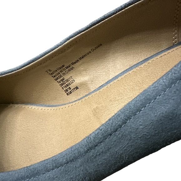 Universal Thread Denim Blue Heels, Size 7.5 - Picture 6 of 7